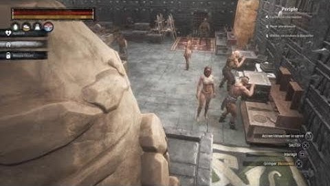 Conan Exiles- how to infiltrate an enemy base XDDD