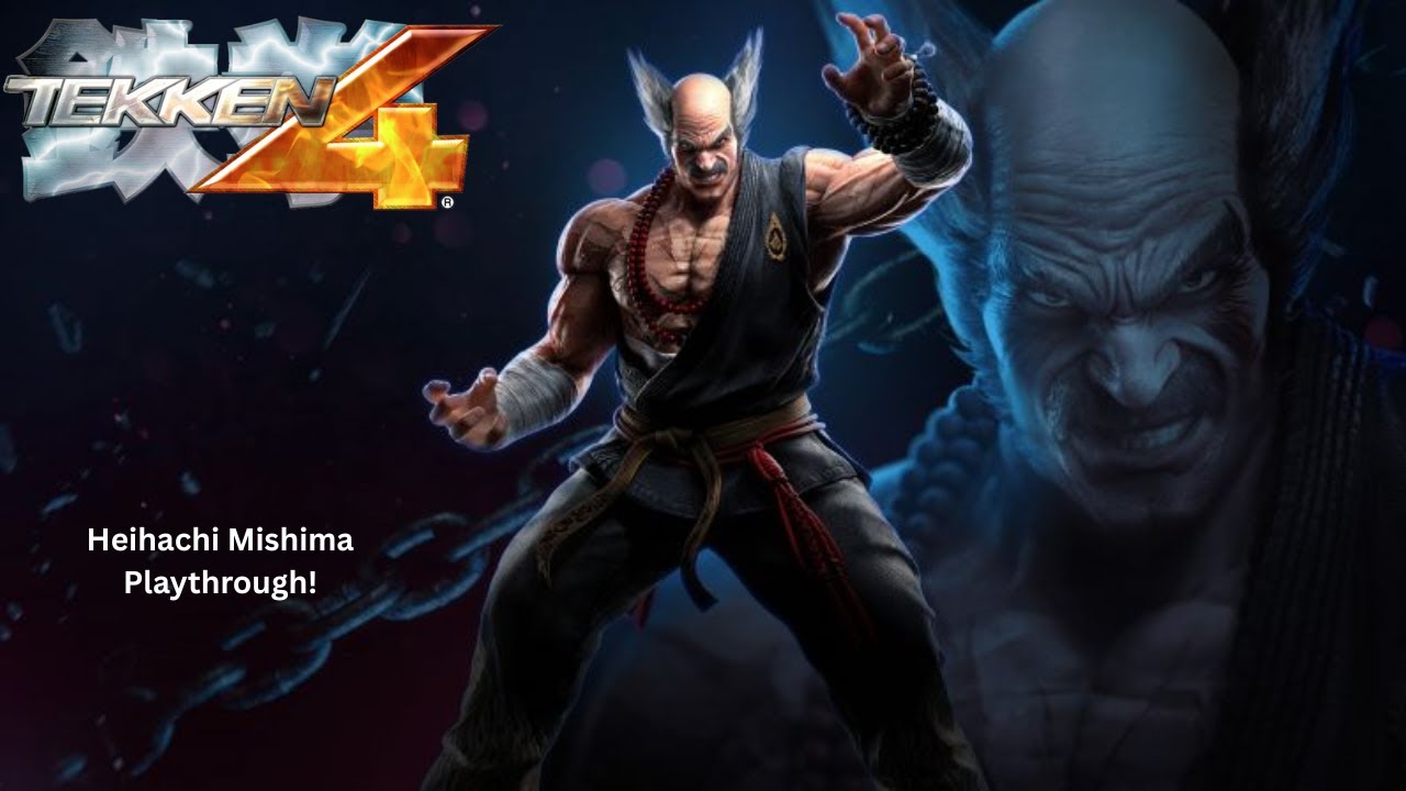 Tekken 4 PS2 Heihachi Mishima Playthrough