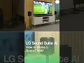 LG Sound Suite AI Surround Sound System - How it Works & Sound Test