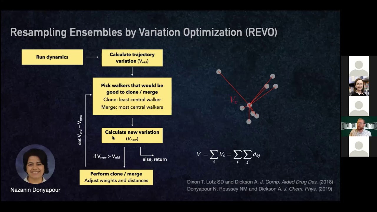 Alex Dickson, Michigan State University, Free Energy Workshop 2020