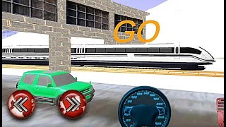 Train vs Prado Racing 3D: Advance Racing Revival - Level 9 screenshot 4