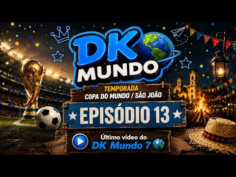 Episódio 13 DK Mundo 7🌎 Vinicius💙 e Manu💜 "Último Episódio do DK 7🌎"