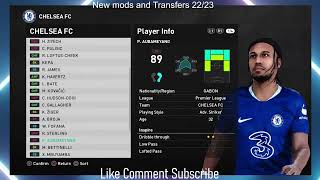 new face Aubameyang efootball PES 21