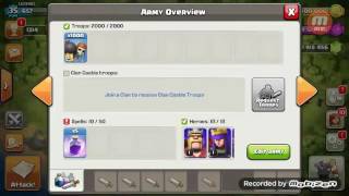 1000 WALL BREAKERS ATTACK IN COC!!!!!!!!! FHX ALL WALL BREAKERS MAX LEVEL screenshot 4