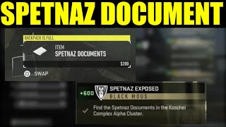 How to "find the spetnaz documents in the koschei complex alpha cluster" |  Spetnaz Exposed DMZ screenshot 3