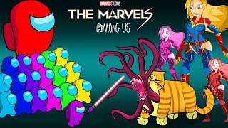 어몽어스 VS The Marvels #2 | AMONG US ANIMATION