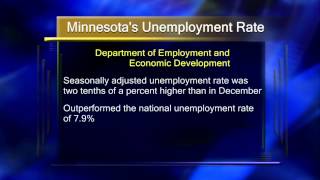 MN Unemployment Rates Slightly Up - Lakeland News at Ten - March 5, 2013