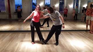 Джиг вок. Уроки линди хопа. Jig walk. Lindy hop dance lessons