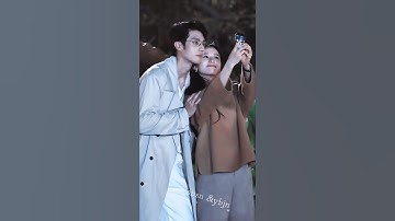 zhang jingyi got her bf Chen jinke #zhangjingyi #chenjingke #onmyway #cdrama
