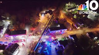 Officials investigate crash between SUV and Commuter Rail train in Kingston