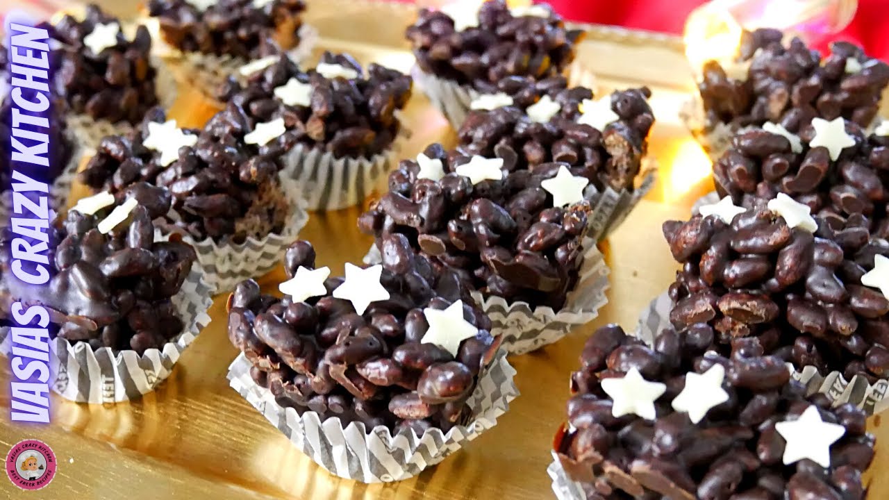 Σοκολατακια Crunch Νηστισιμα - Αυτα Τα Σοκολατακια Μην Τα Χασετε - Ευκολα Σοκολατακια Με 2 Υλικα