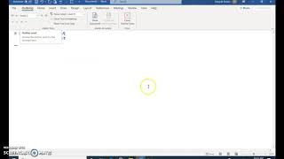 Word Module 9 Outline View 1