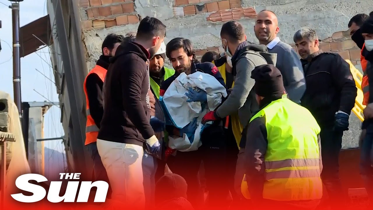 Baby rescued 132 hours after earthquakes in southern Turkey YouTube