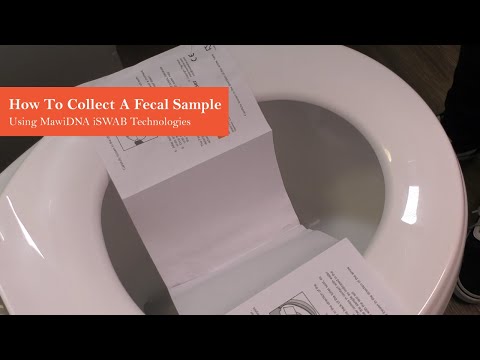 Mawi DNA iSWAB Microbiome Collecting Fecal Samples
