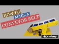 How to make a Conveyor Belt | Conveyor Belt with foam board |DIY Conveyor belt |Conveyor belt making