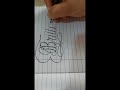Flourishing calligraphy #art #calligrphylearning #love #trending #artist #creative #trendingshorts