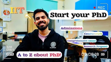 Complete Guide for Starting a PhD: Admission, Research, and Beyond! | UnFiltered IIT Roorkee