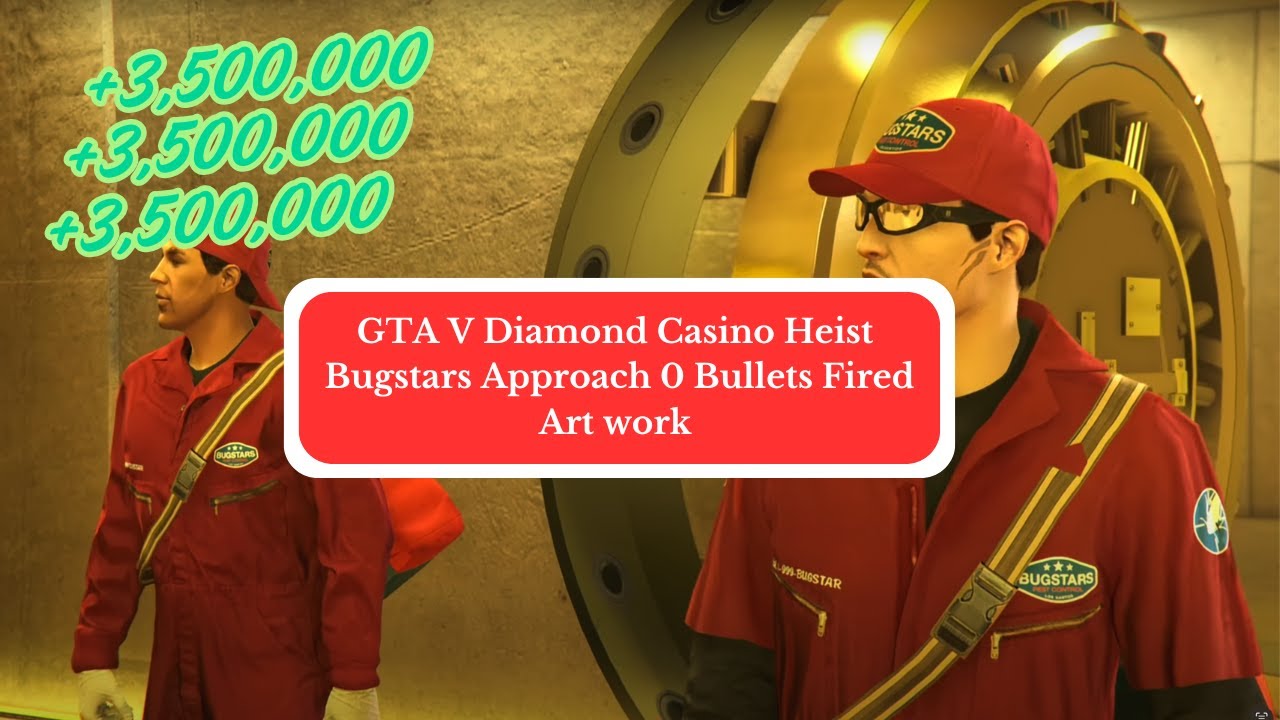 Flawless Diamond Casino Heist: Bugstars Approach – 0 Bullets Fired! 💣🔒