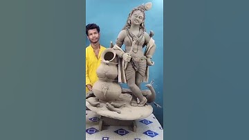 Makhan Chor Gopal🥰 | How to make Clay Krishna Idol #shrikrishna #gopal #making_krishna #clay_krishna