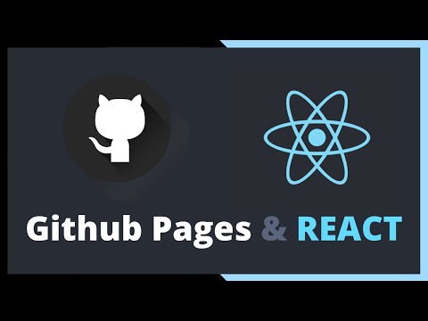 Using github pages to host your React application