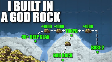 I built an OP god rock base in Solo Vanilla Rust...