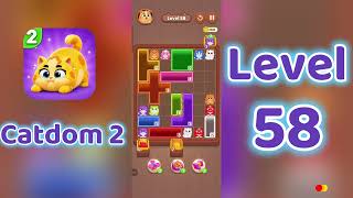 Catdom 2 Level 58 walkthrough 🐱 | SolutionGuruji