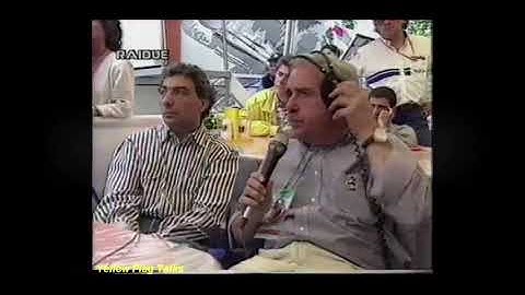 Annuncio morte Ayrton Senna in diretta su RAI 2 (1 maggio 1994, Imola)
