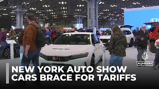 New York Auto Show Car Companies Brace For Impact Of Trump Tariffs