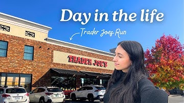 Fall weekend vlog: Trader Joes Haul and Homemade Chili