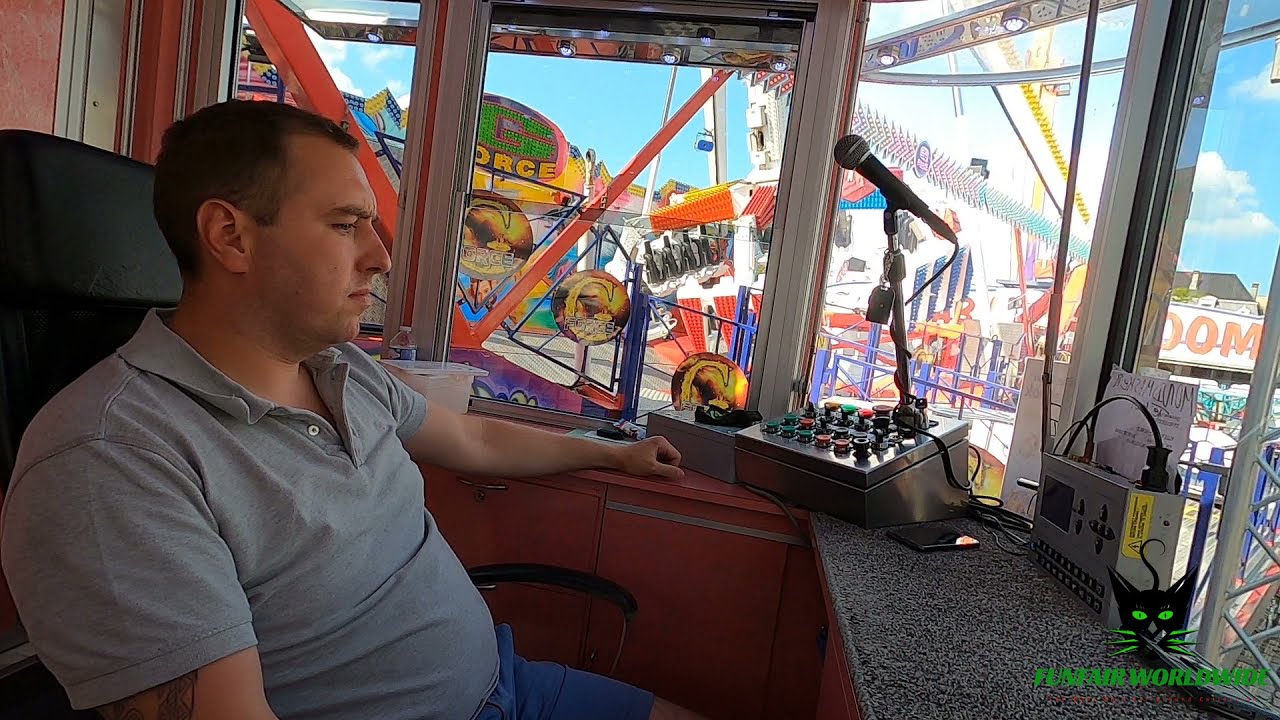 "G-FORCE" (DOTREMONT) OPERATOR VIEW @ KERMIS RONSE (BELGIUM) 2021
