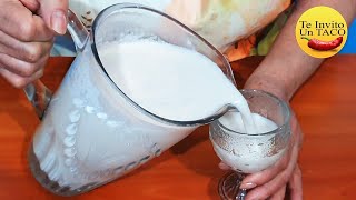 Agua Fresca De Arroz Con Leche Deliciosa Horchata | Te Invito Un Taco