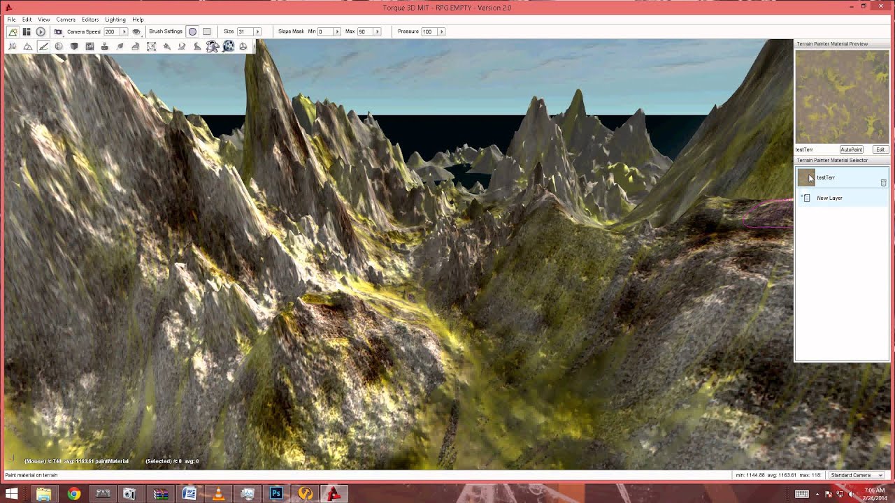 Using Terrain Maps in T3D - YouTube