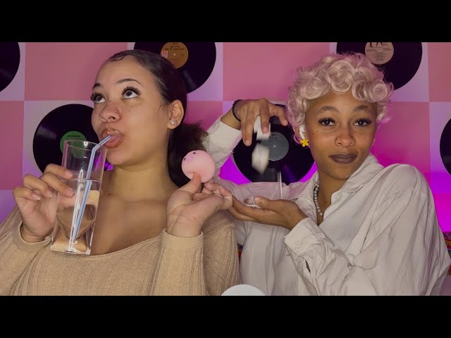 My Bestfriend Tries ASMR for the First Time 🤣🥳