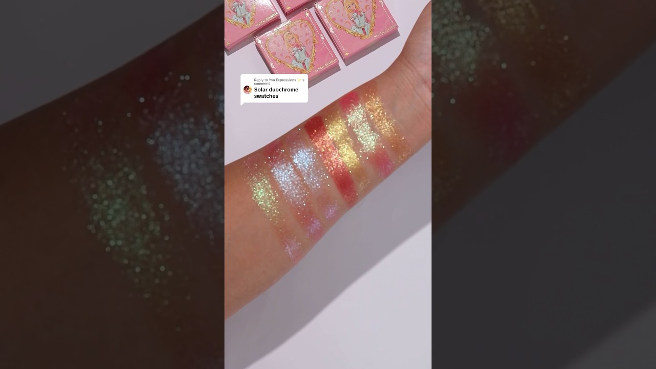 Magical guardian single eyeshadow swatches 💫 
