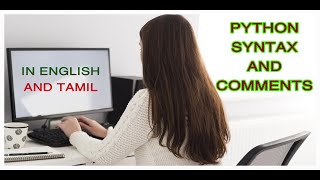 Python Syntax and Comments in Tamil and English