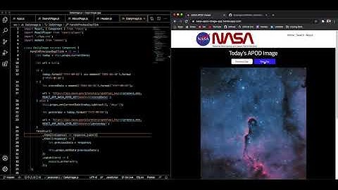 NASA APOD Viewer Demo with Dylan Girard