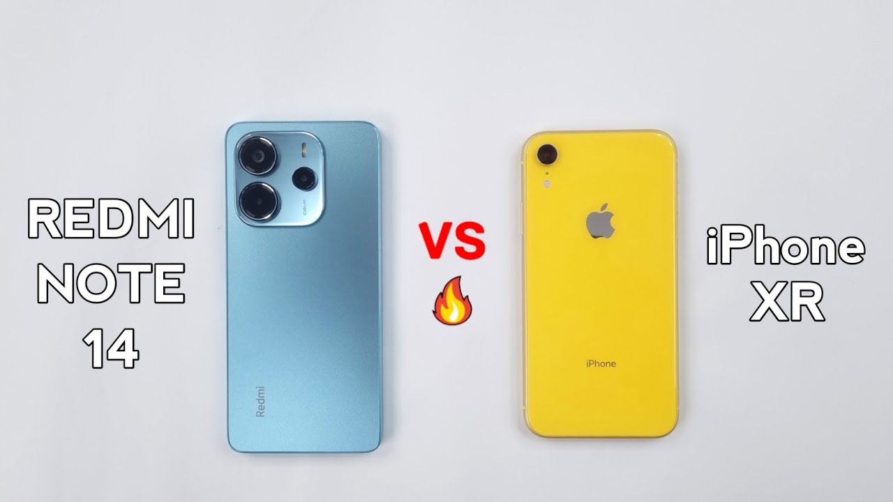 iPhone XR vs Redmi NOTE 14 4G - Speed Test