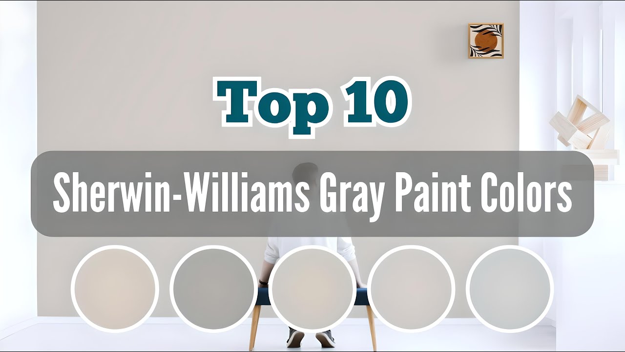 10 лучших серых цветов краски Sherwin Williams