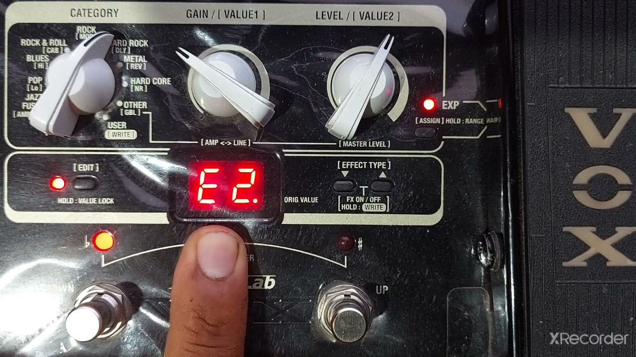 Como Programar La Guitarra Del \