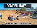Ancient pompeii ruins walking tour in 4k  virtual treadmill walk in italy