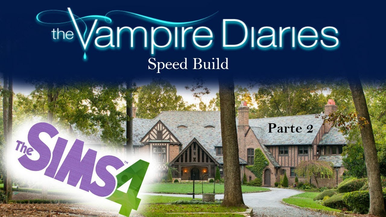 Sims 4 / Speed Build Mansión Salvatore / Parte 2 YouTube