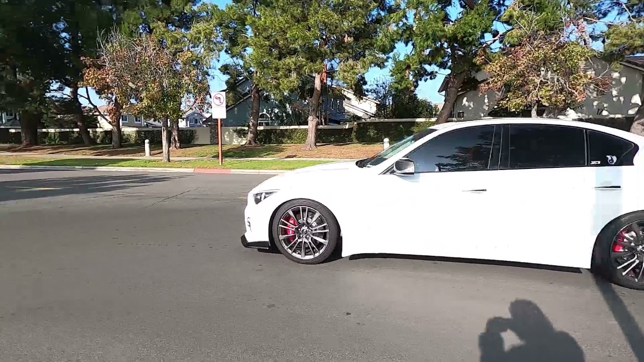 Infiniti Q50 3.7 Ark Grip Exhaust Drive By YouTube