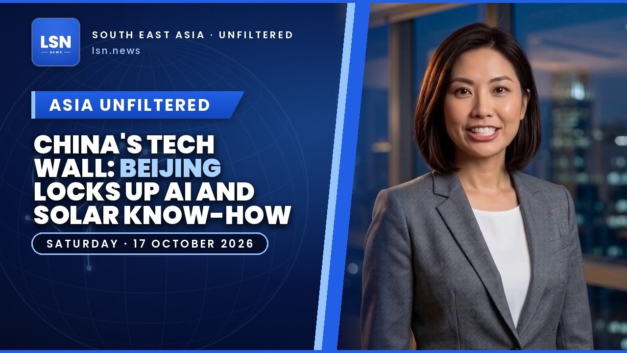 China's tech wall: Beijing locks up AI and solar know-how