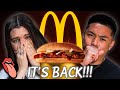 The mcrib is baaack  we almost threw up   taste out of 10 