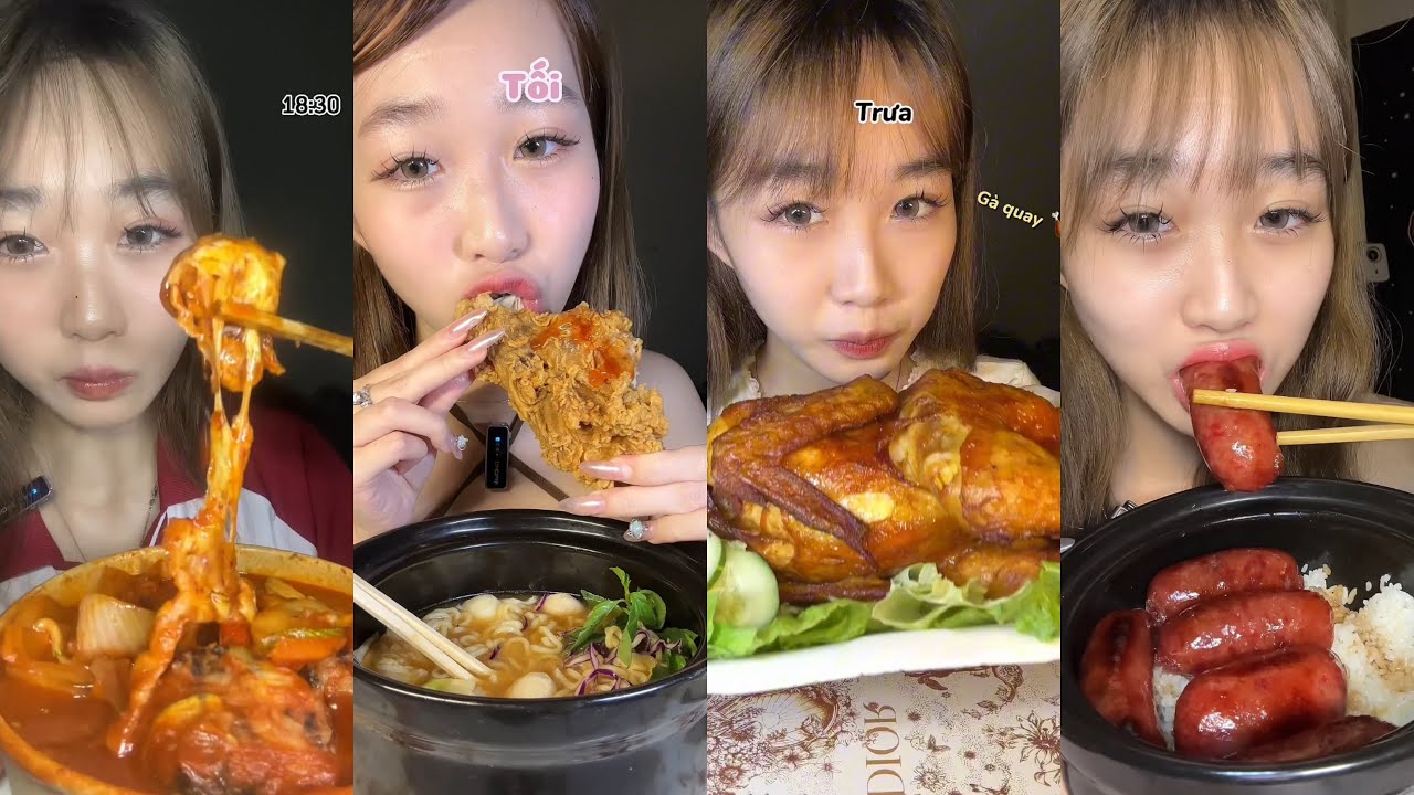 Một ngày sinh viên ăn hết bao nhiêu xiền💰| Mukbang cùng Diệu Trinh | id: dieutrinh_1407