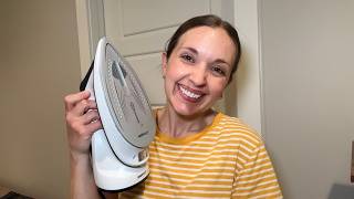 Steam Iron and Steamer Combo Review and Demo for Easy Wrinkle Removal