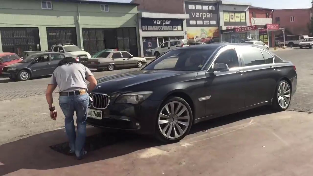 760Li BMW gopuh uçutma nın eksozu açtık orginal v12 sesi