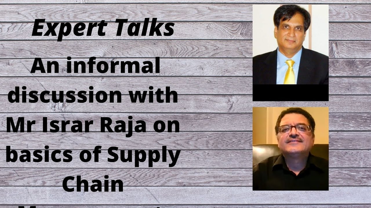 An informal discussion on basics of Supply Chain Management with Mr