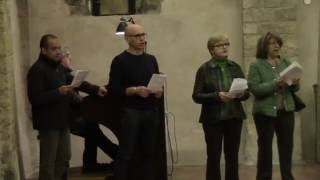 ➁. Ecumenical prayer. Protestants and Catholics at the tomb of St. Nicholas