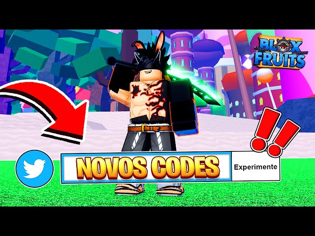 LANÇOU !! NOVOS CÓDIGOS do BLOX FRUITS e TODOS OS CODES QUE ESTAO  FUNCIONANDO PARA A UPDATE 17.3 ! 